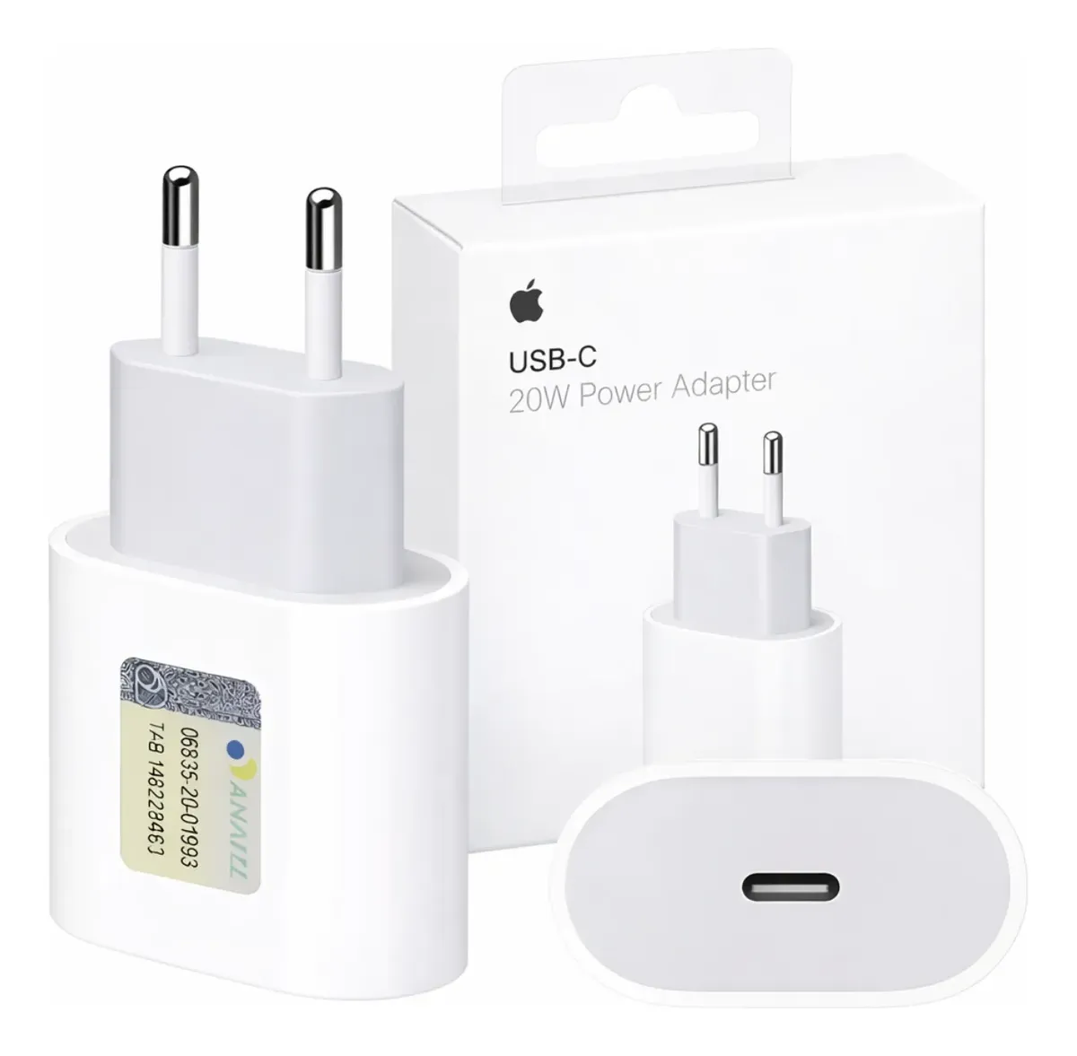 Carregador Fonte Iphone Original 20w Tipo C Turbo