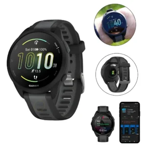 Smartwatch Relógio Garmin Forerunner 165 43mm Nf-e