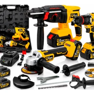 Kit 3 Em 1 Multiferramentas C/2 Baterias 21v The Black Tools