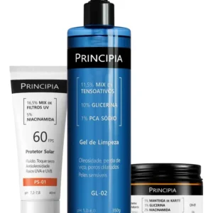 Kit Principia skincare para pele sensível