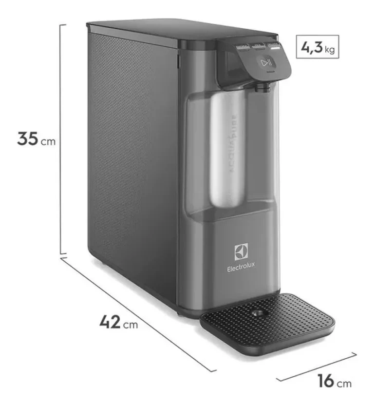 Purificador de água Electrolux Pure 4x PE12G Grafite Bivolt